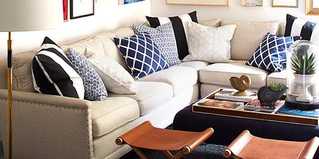 Couch in living room